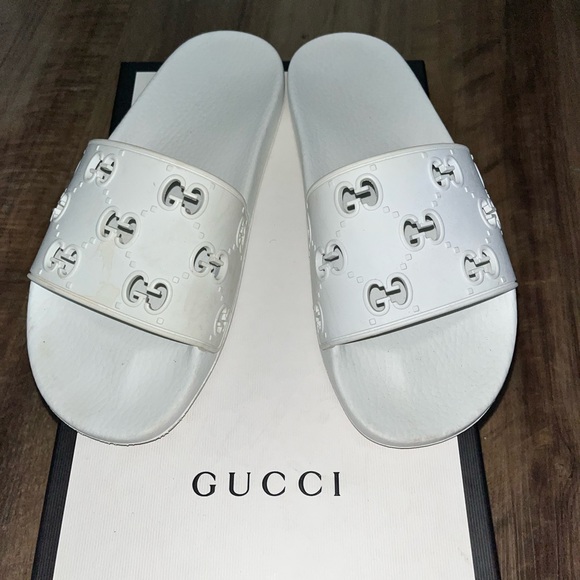 COPY - Gucci slides good condition worn 2 times - Picture 2 of 2